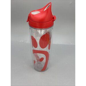 CHICK-FIL-A Rare Tervis 20 oz Travel Tumbler Bottle Red Flip Lid CFA Gift